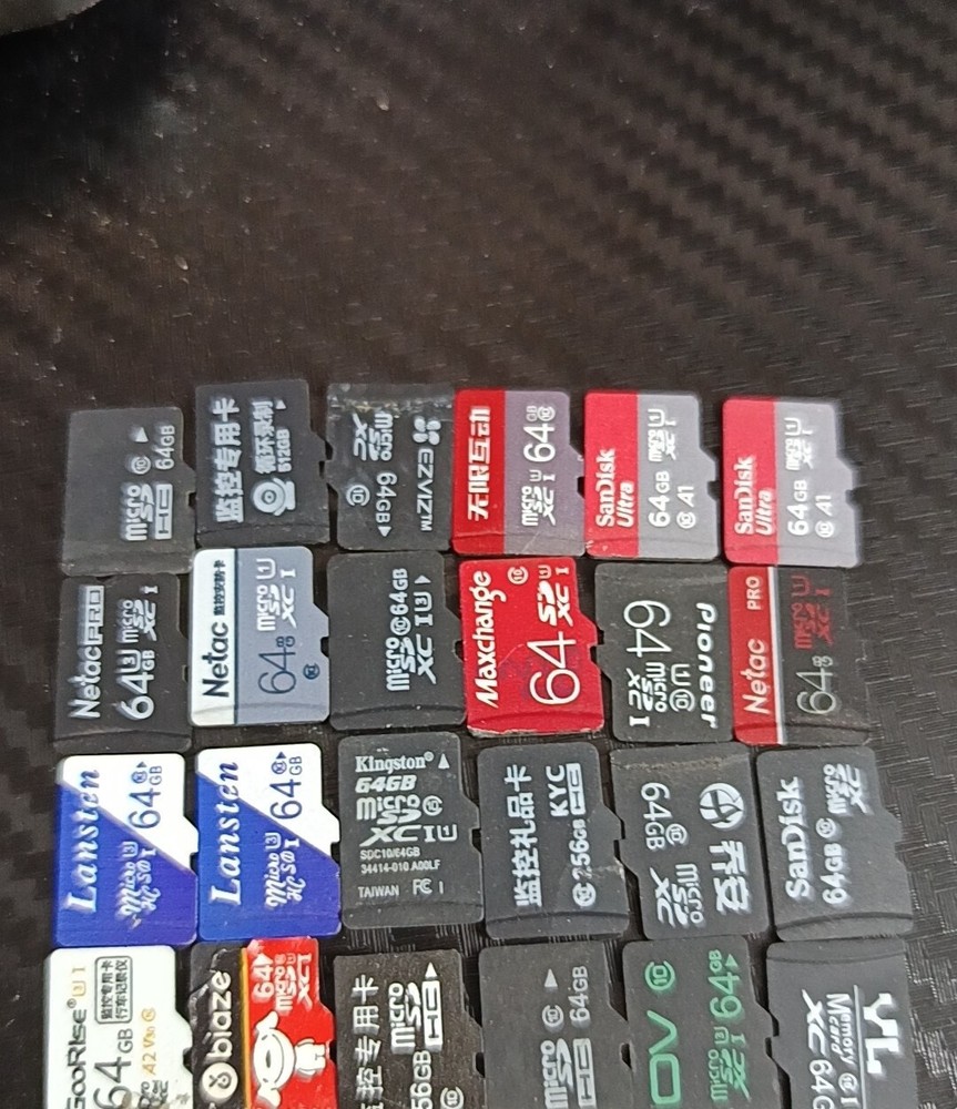 5/10/20Pcs 64GB TF SD Cards Flash Memory