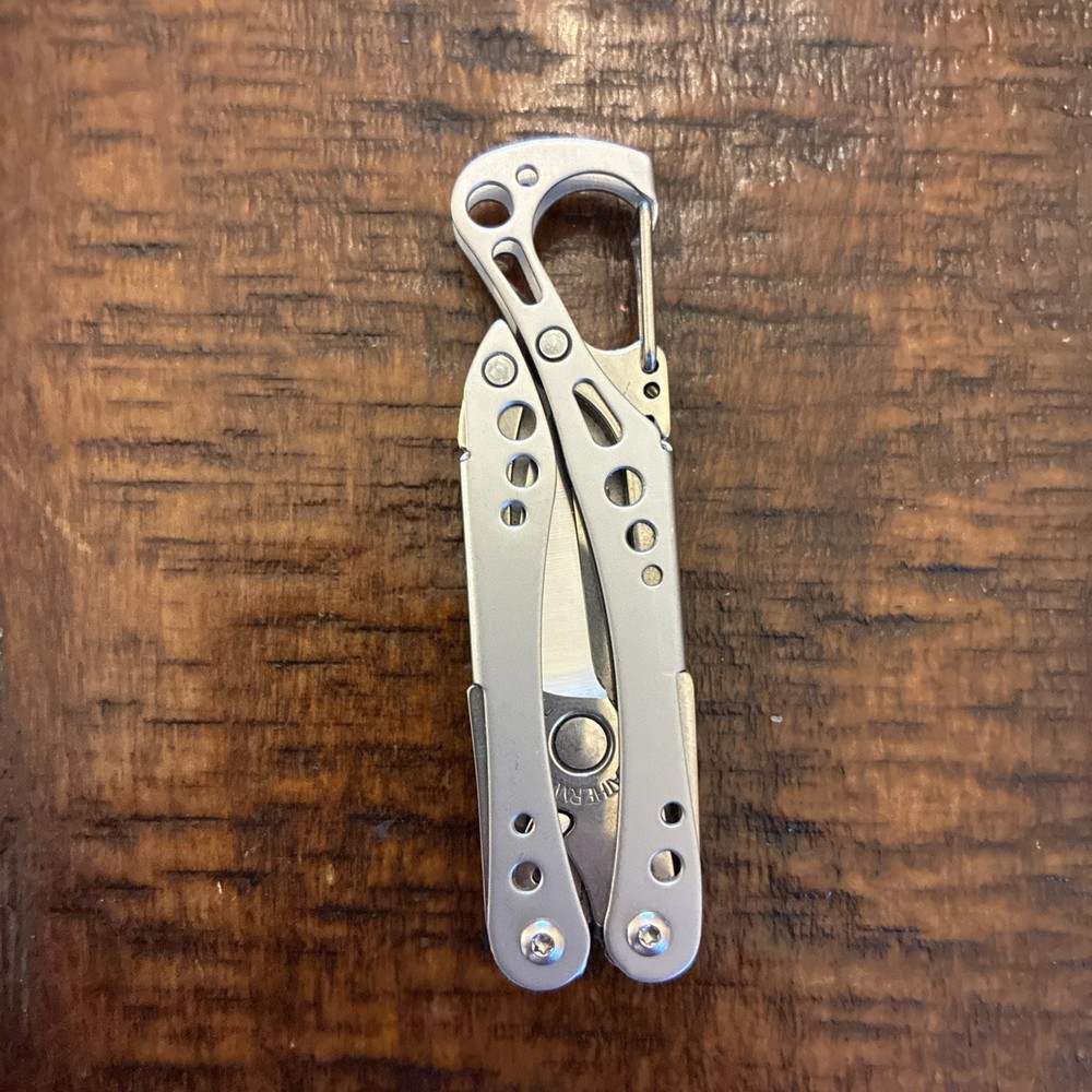 Leatherman Style CS Black Mini Multi-Tool Keychain Stainless - Excellent