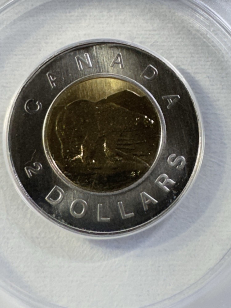 2000 Canada 2 Dollar Specimen Graded SP 69 by ANACS