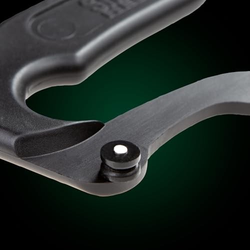 Guitar String Stretcher, Ergonomic Handle with Roller Wheels, Black