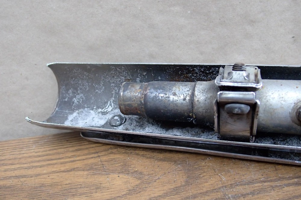 HARLEY DAVIDSON CHROME EXHAUST HEADER W/ HEAT SHIELD