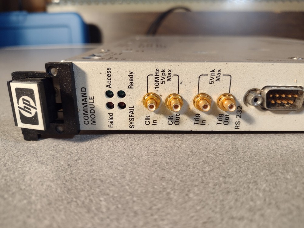 HP Agilent E1406A HP-IB Command Module VXI C-Size