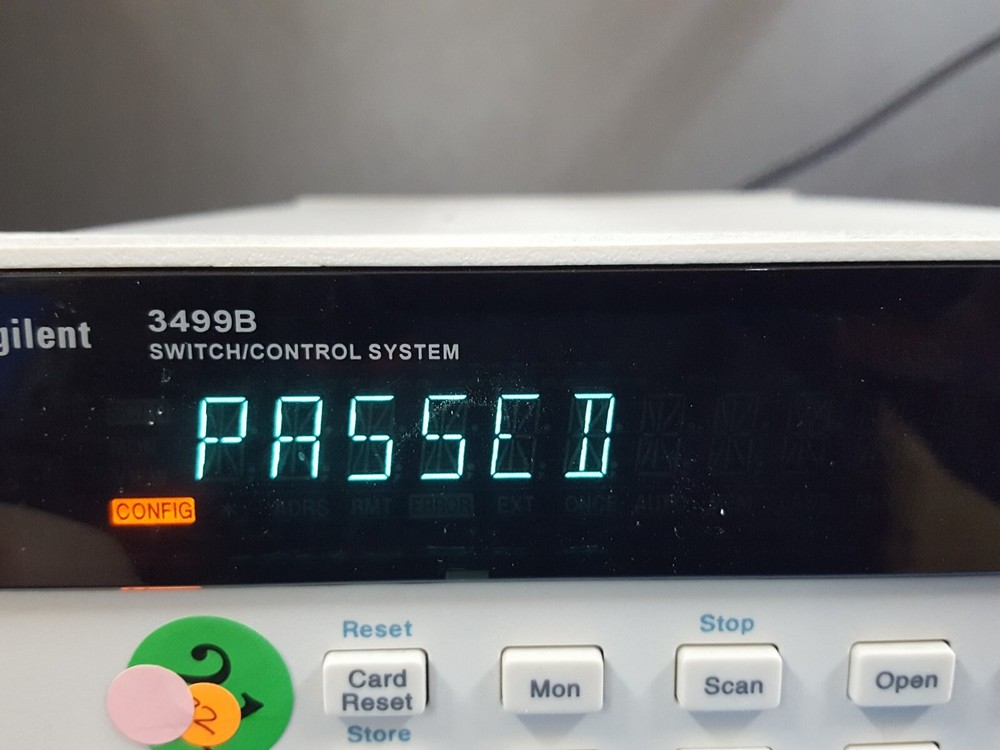 Agilent 3499B: Switch / Control System Main Frame (1832)