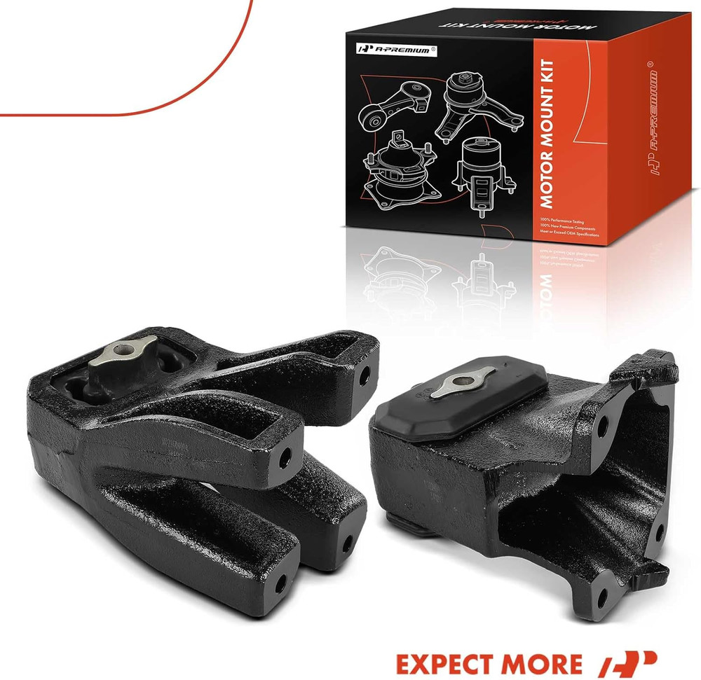 2PCS Front Left and Right Engine Motor Mount Set Compatible with Dodge Ram 1500