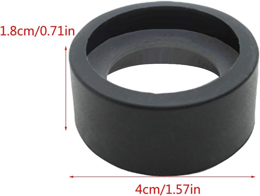 Soft Rubber Eye Shield for Microscopes & Binoculars - 28mm-37mm Inner Diameter