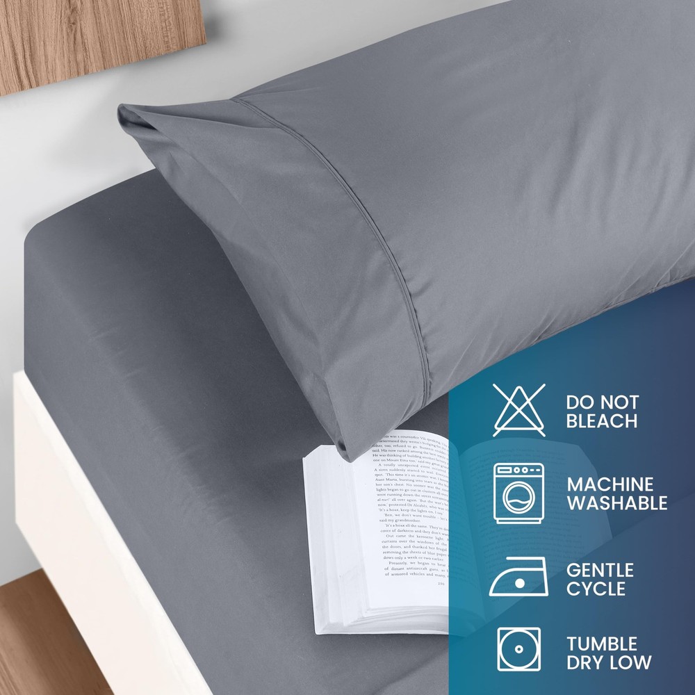 Queen Sheet Set – Brushed Microfiber – Ultra Soft Bed Sheets for Queen Size B...