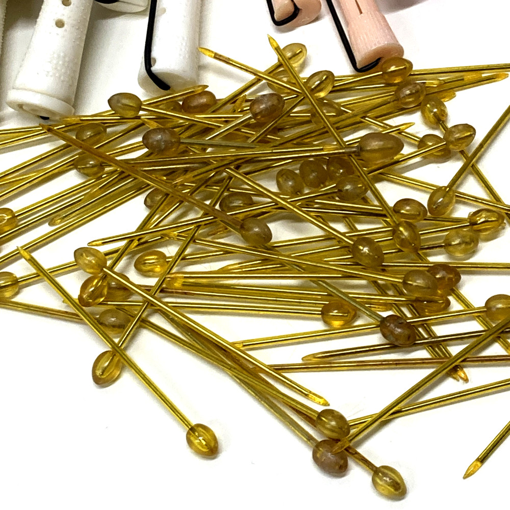 Plastic Rod Curlers Elastic Swing Arms Various Size+Annie Roller Pins