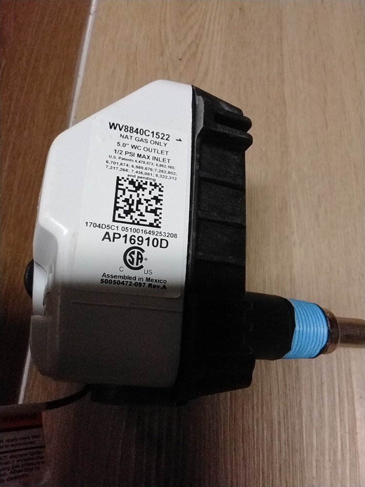 Honeywell Water Heater Gas Valve WV8840C1522 AP16910D 30 Day Warranty FAST SHIP