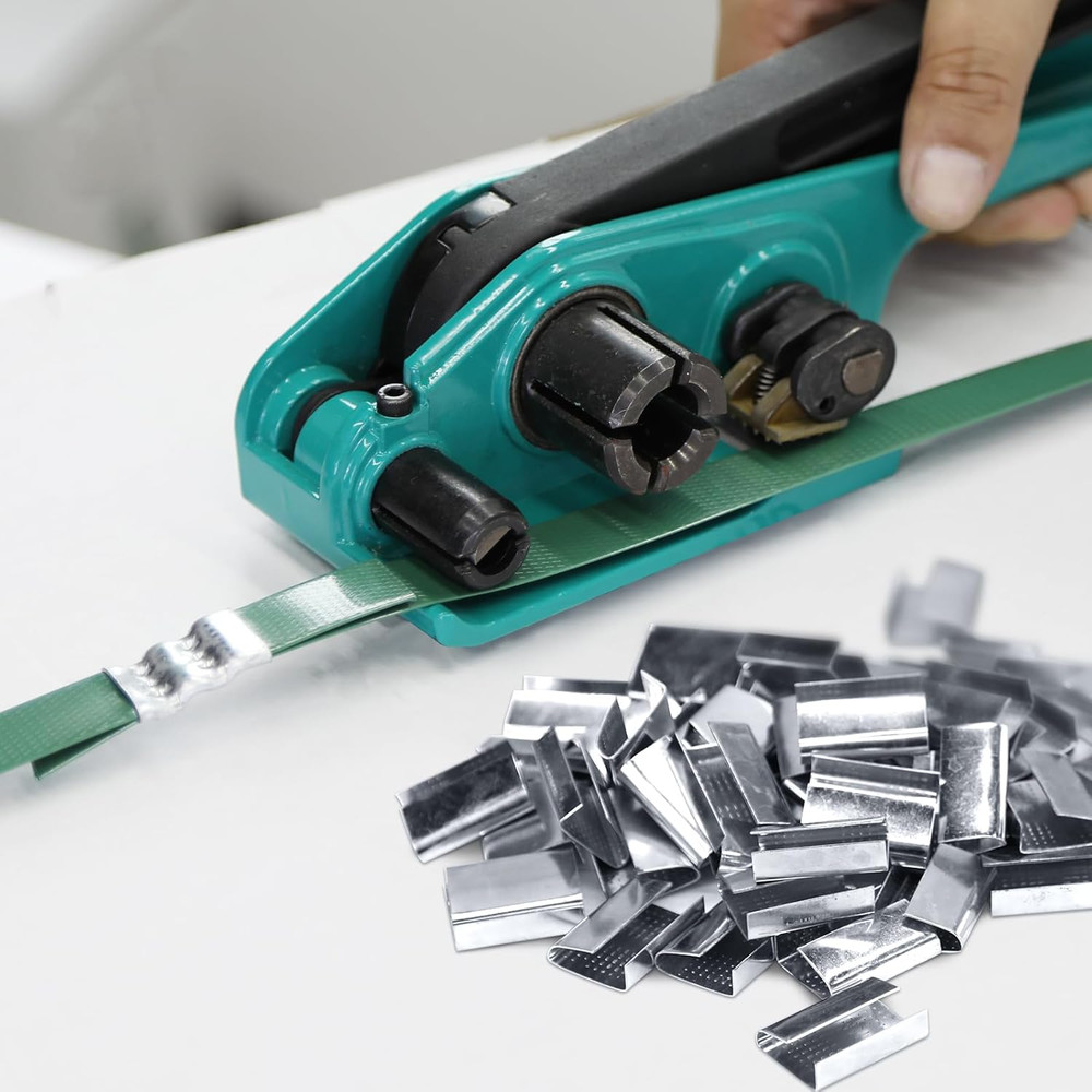 Open Serrated Strapping Seals for 1/2" Polyester Poly Polypropylene Strap Pallet