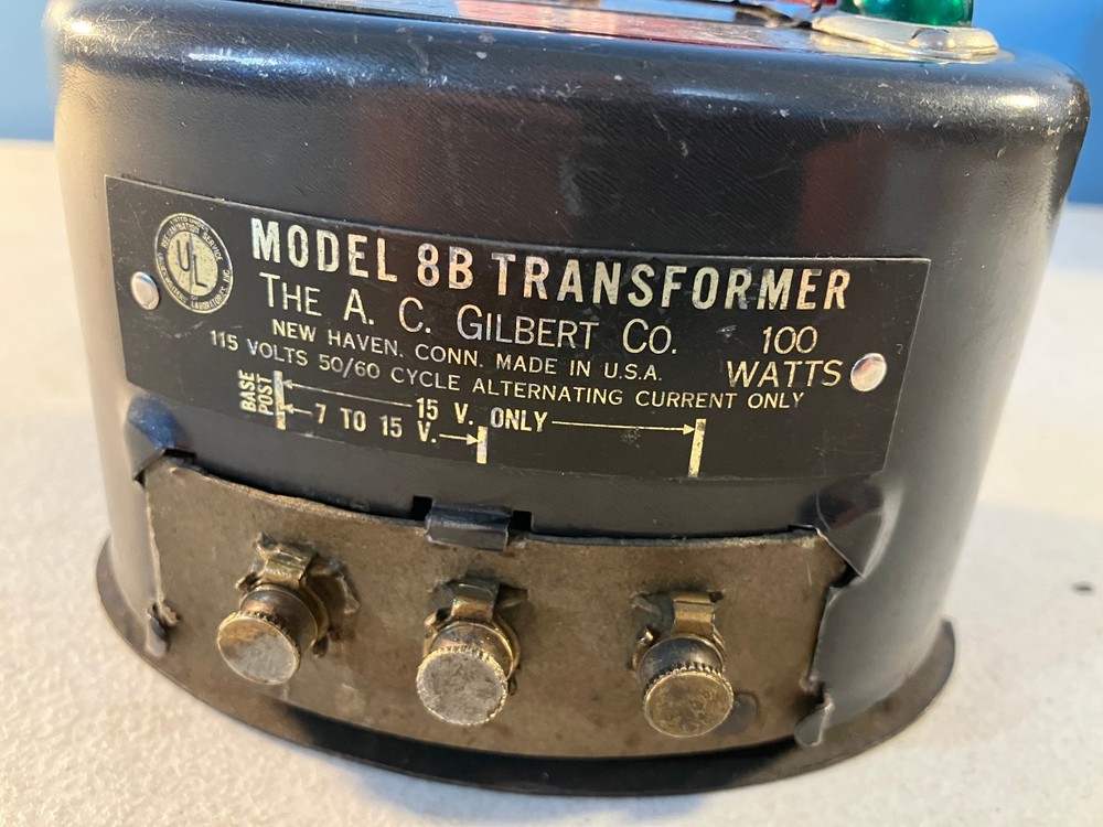 American Flyer Model 8B Transformer - 100 Watts - Tested