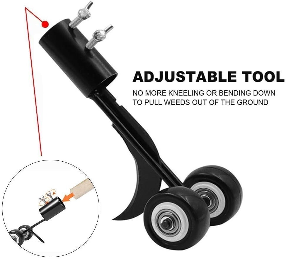 Weed Puller Tool, Stand Up Weed Puller Heavy Duty Garden Tool