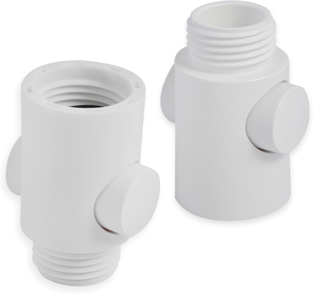 Handle held Showerhead Shut Off Vae - Lar Button - One Hand Flow