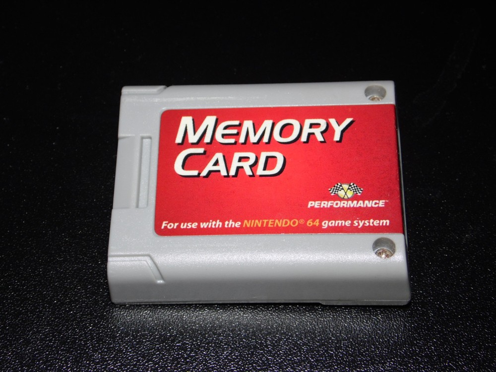 Memory Card Nintendo 64 N64 Controller Pak by Performance P-302