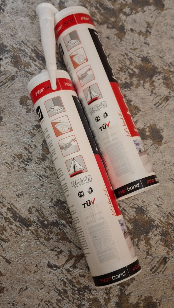 Interbond Silicone Sealant White 2-Pack General Purpose