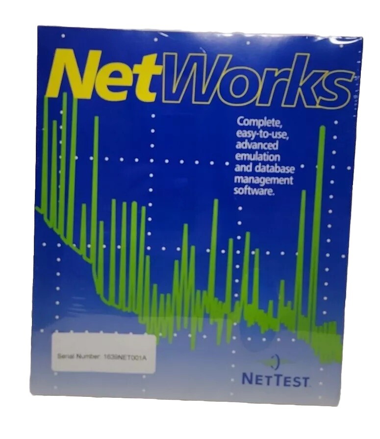 NetWorks OTDR Emulation Software Fiber Optic Test Analyzer Tool. New