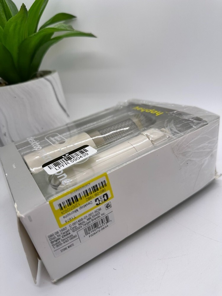 Desktop Microphone - heyday Stone White