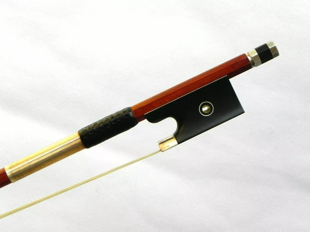Master Violin Bow 4/4 Size Pernambuco Wood!Master Craftsmanship!Sterling Silver