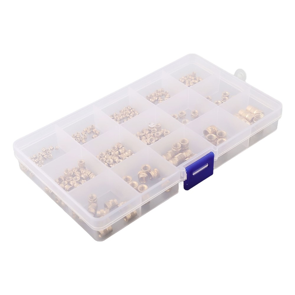 Threaded Inserts Brass M5 M6 Nuts Threaded Threaded Knurled 7 Models