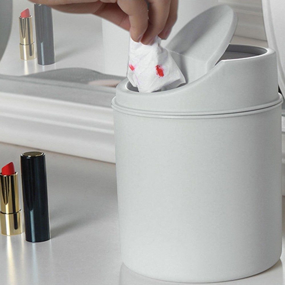 Mini Desktop Trash Can
