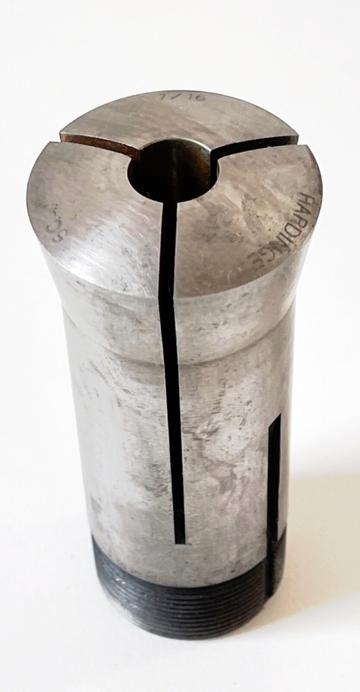 7/16" HARDINGE 5C Round Collet External & Internal Threads USA .4375"