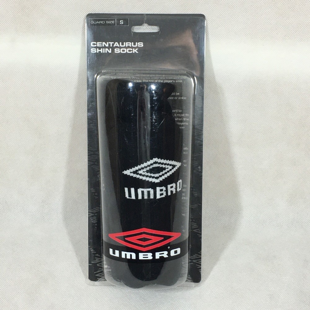 Umbro Centaurus Shin Sock Guard Size Small Black