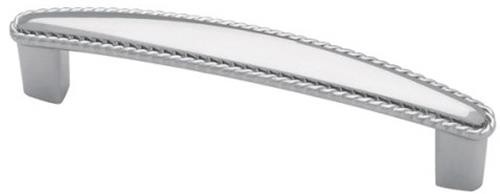 (12 Pack) 3-3/4" Rope Edge Pull Chrome
