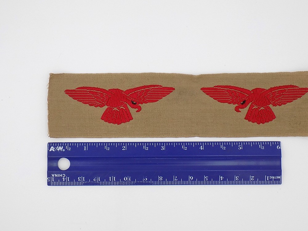 Original WWII Canada RCAF Summer Tropical Tunic Shoulder Flash Set