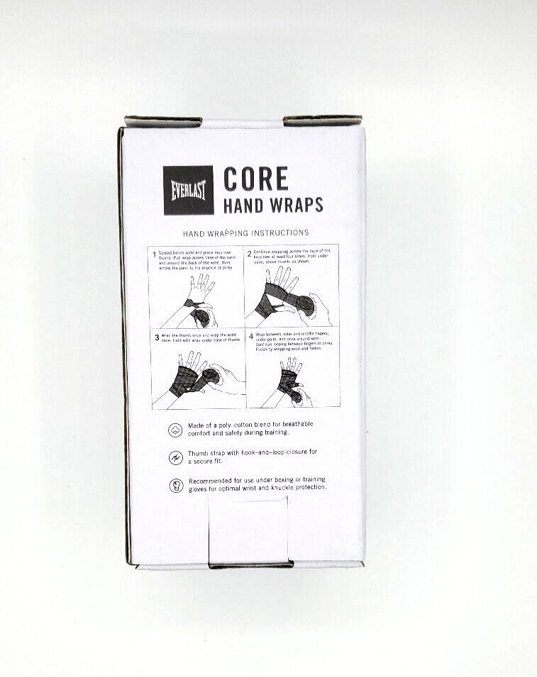 Everlast White Core Hand Wraps for Small Hands Junior/Womens