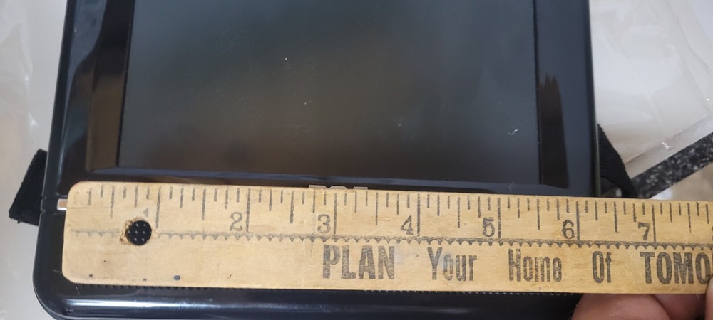 Rca Portable Dvd Player With 6"screen. Works. Includes Car Plug Only