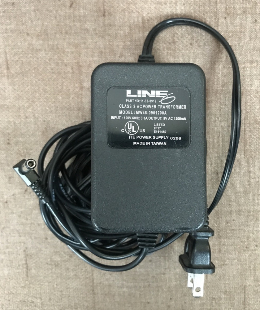 Tested Line 6 POD 2.0 Amp Modeler Multi-Effects Processor w/ Box PSU Manual CD