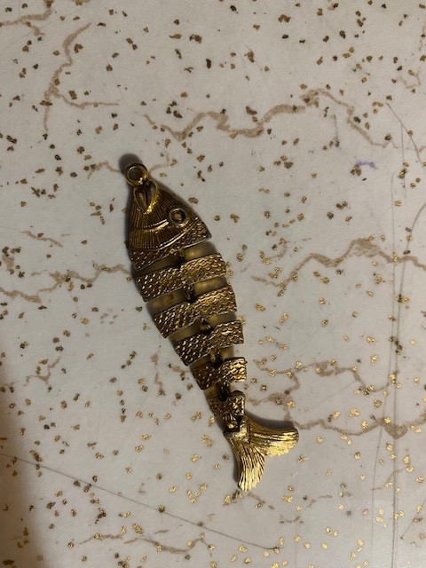 Vtg Fish Charm/Pendant