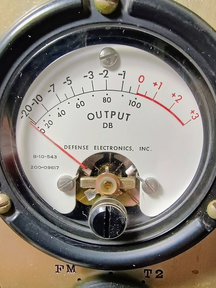 Vintage Tester Test Meter Transmitter Output Analyzer Tube Transistor