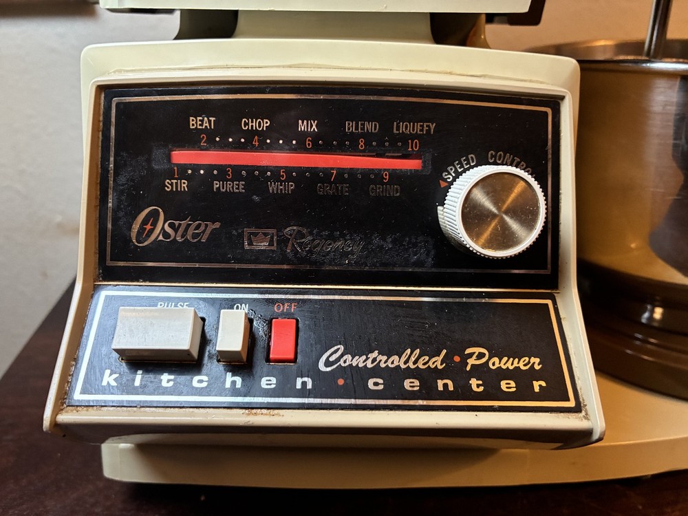 Oster Regency Kitchen Center, Base, Top, Small Bowl, Beaters, Spinnerworks great