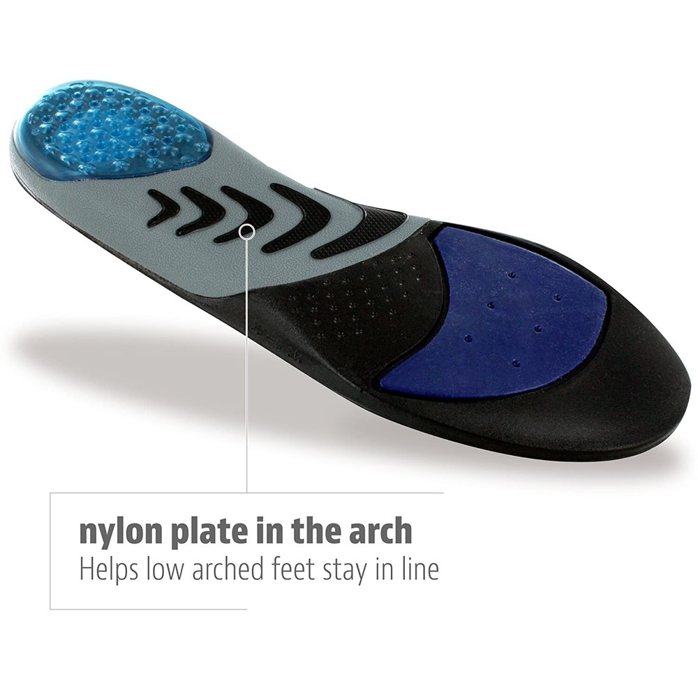 2 Pairs Sof Sole Men's Airr Orthotic Performance Insoles Replacement Insert