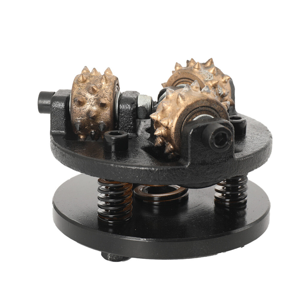 Three-Head Alloy Grinding Disc Concrete Wall Roller Plate Chiseling Hammer Head