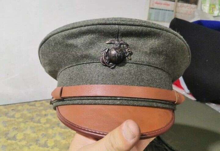 USMC forest green wool hats 1912