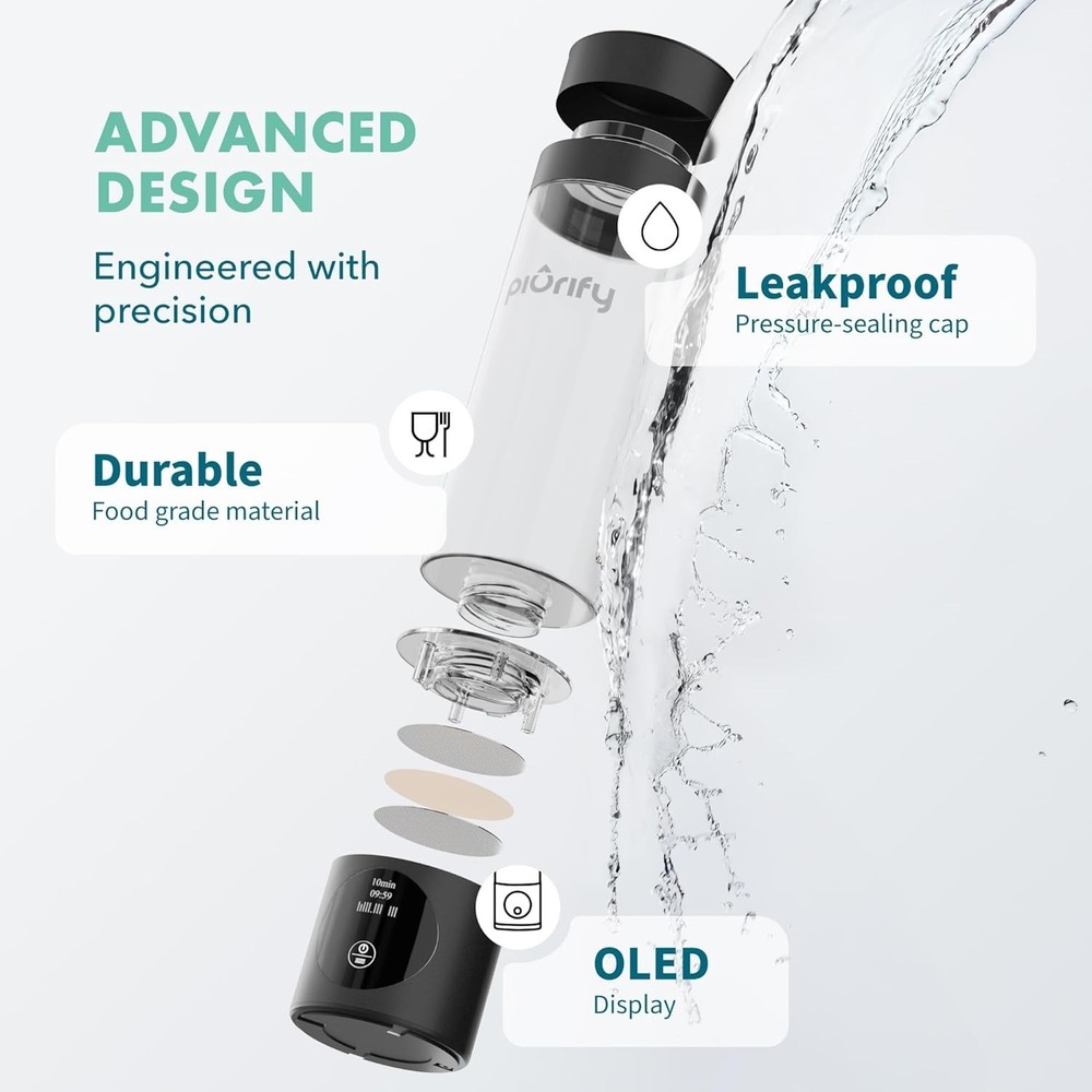 Certified Hydrogen Water Bottle - Advanced Technology-