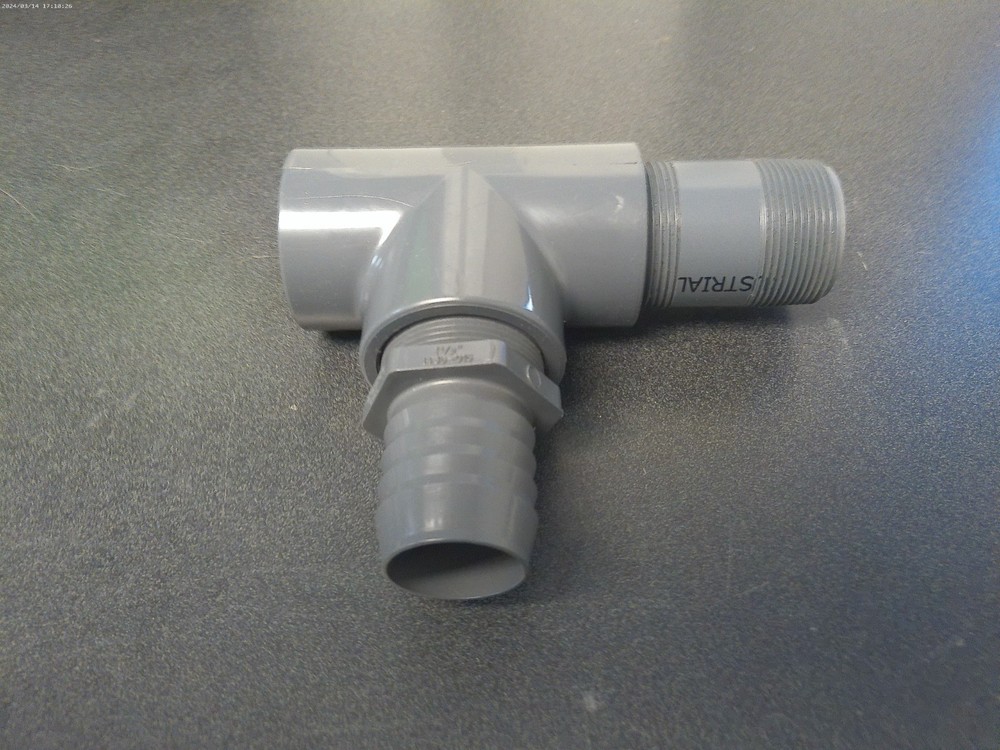 Spears 805-015 PVC 1-1/2'' Tee Assy BIN0322