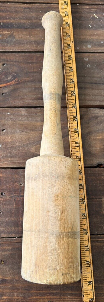 Vintage Large Kitchen Pestle