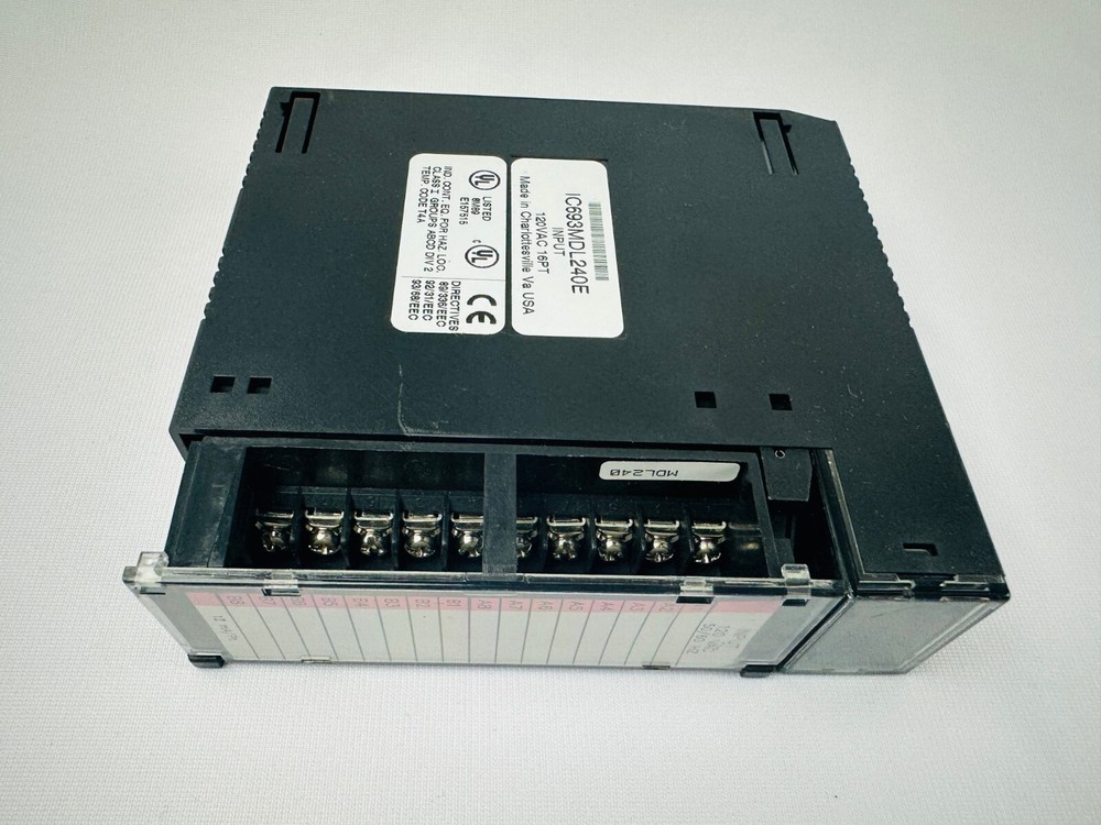 GE Fanuc IC693MDL240E Input Module