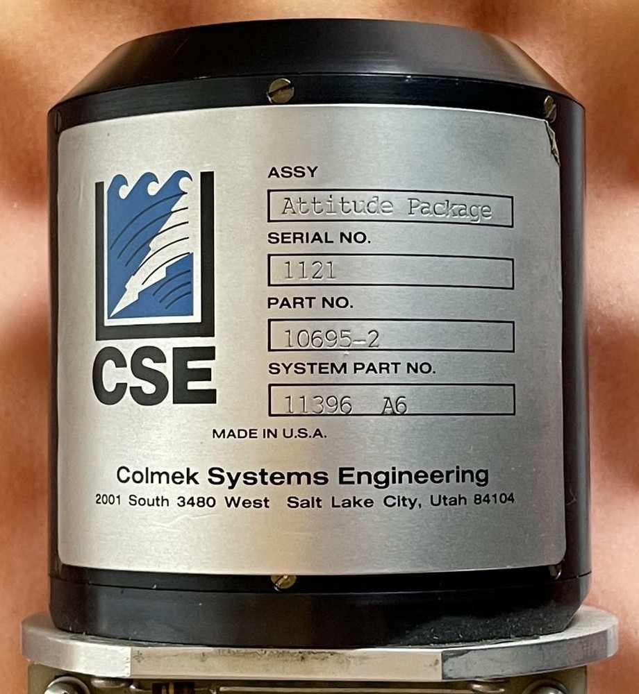 Colmek Systems Engineering Attitude Package PN: 10695-2 Used Very Good Condition