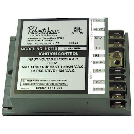 Robertshaw 780-787 Ignition Control