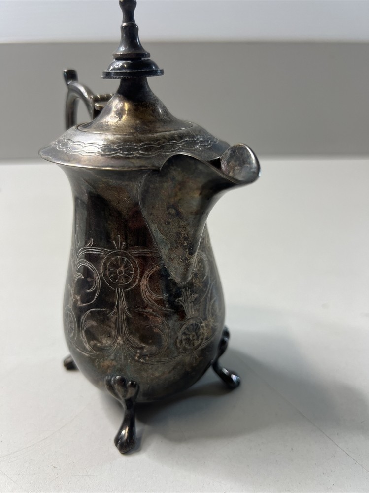 EPNS 6" Small Lidded Pitcher Creamer tea set piece