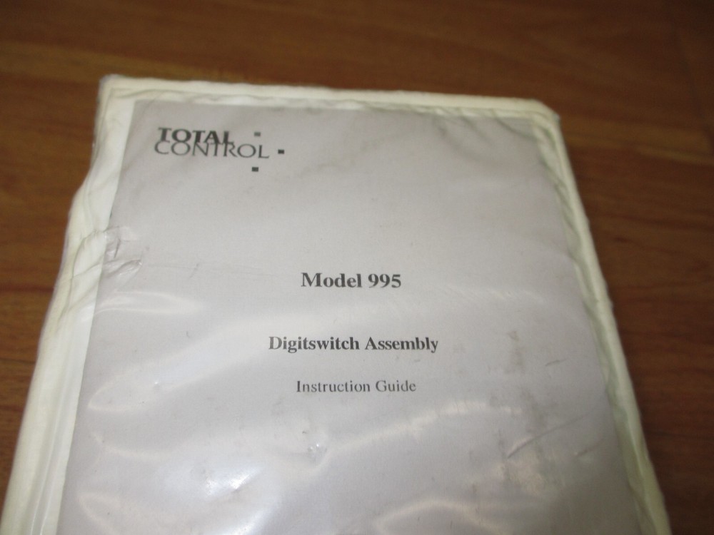 Total Control Products 995-4-1-I *NEW* Operator Interface Counter Totalizer