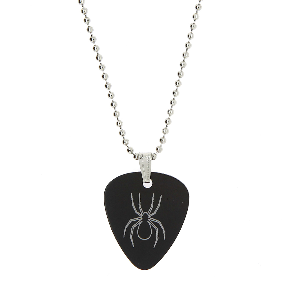 Keepsake Custom Engraved Guitar Pick Necklace