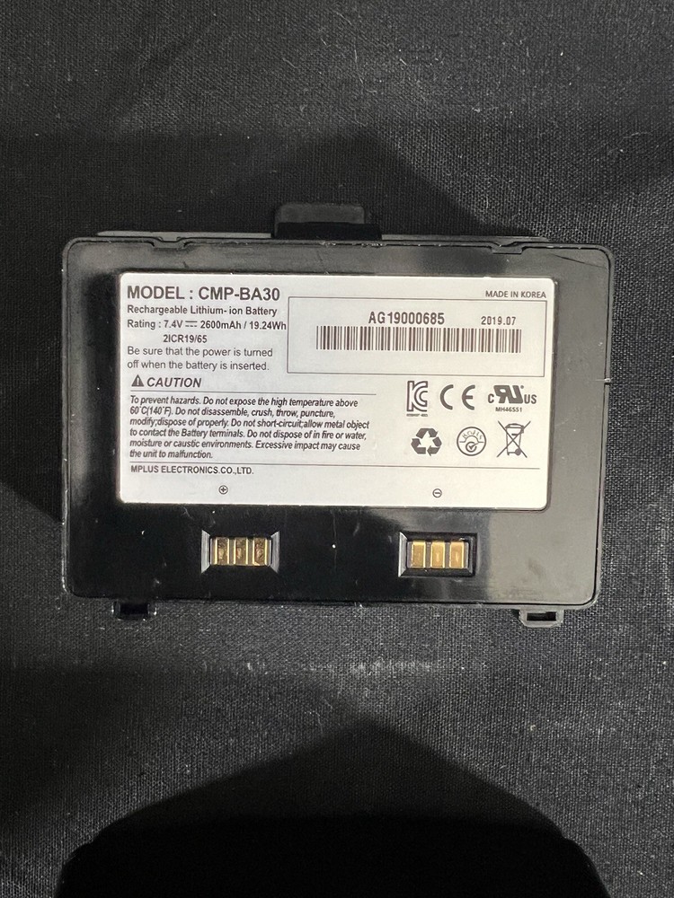 Citizen CMP-30II-SLS Portable 3in Mobile Bluetooth Barcode Receipt Printer