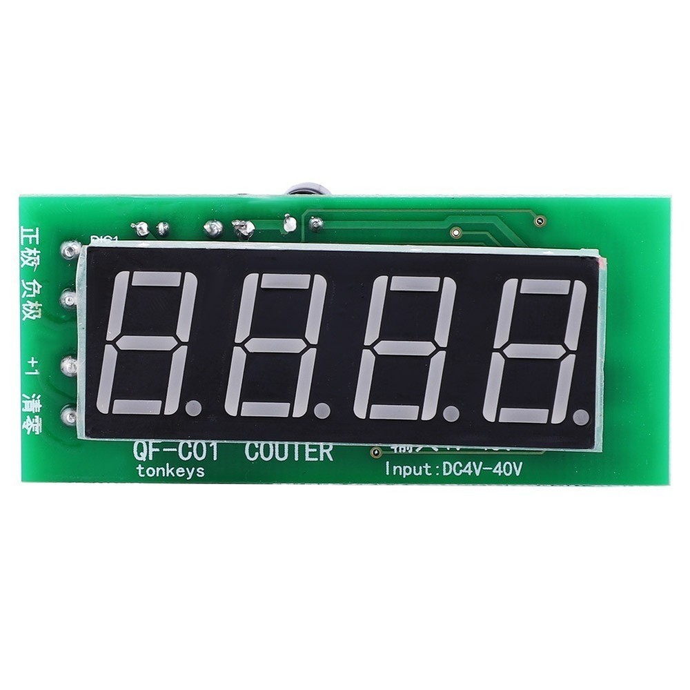 Counter Module High Quality 4-Digit Digital Display with Memory Function QF-C04