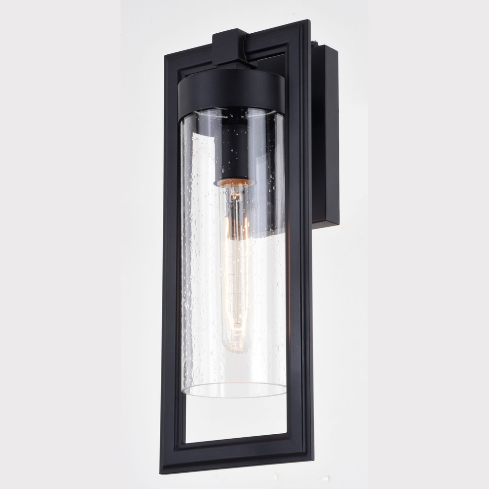 Vaxcel Lighting T0686 Malmo 16" Tall Wall Sconce - Black