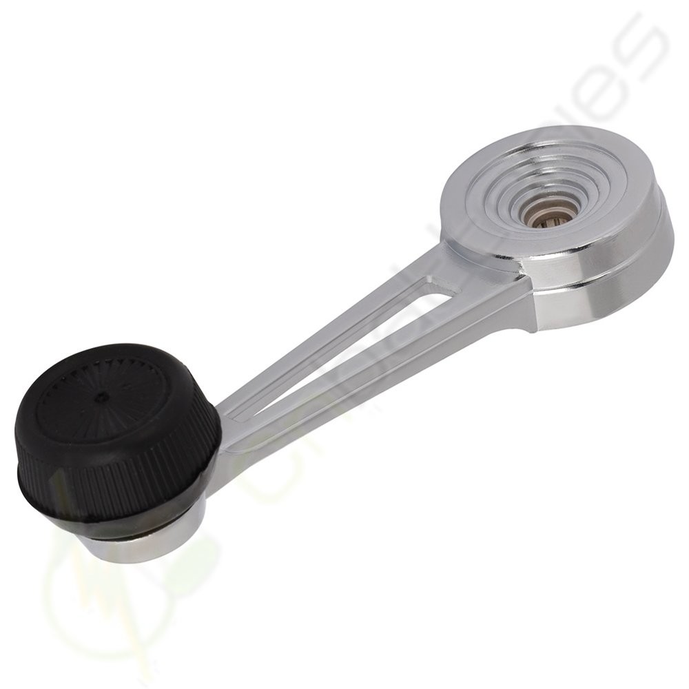 Fits Ford Bronco Window Crank Handle Front Rear Left Right Side Chrome & Black