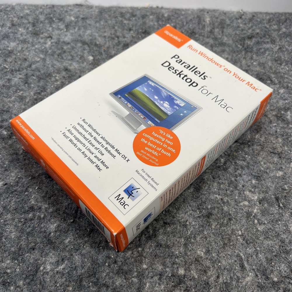 Vintage Software Parallels Desktop for Mac OS X - Nova Development (2006)